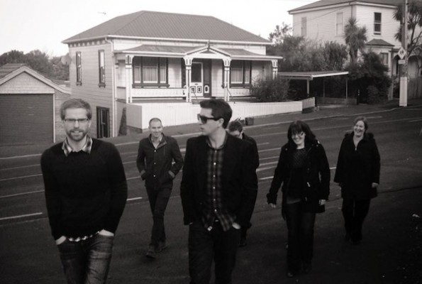 Myth people out for an afternoon walk on a sunny Dunedin day