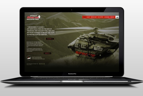 New Otago Rescue Helicopter Website showcases video opportunity online